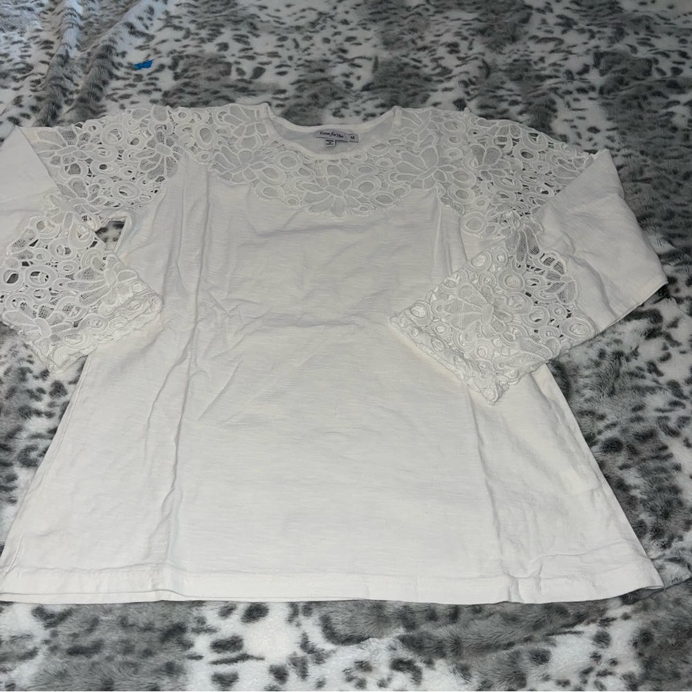 Just for Me White Blouse